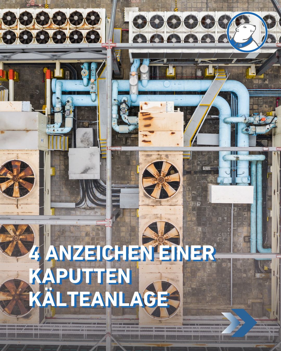 Das Bild zeigt eine Klimanalage. Symbolisch für: 4 Anzeichen einer defekten Kälteanlage – und warum man sie nicht ignorieren sollte