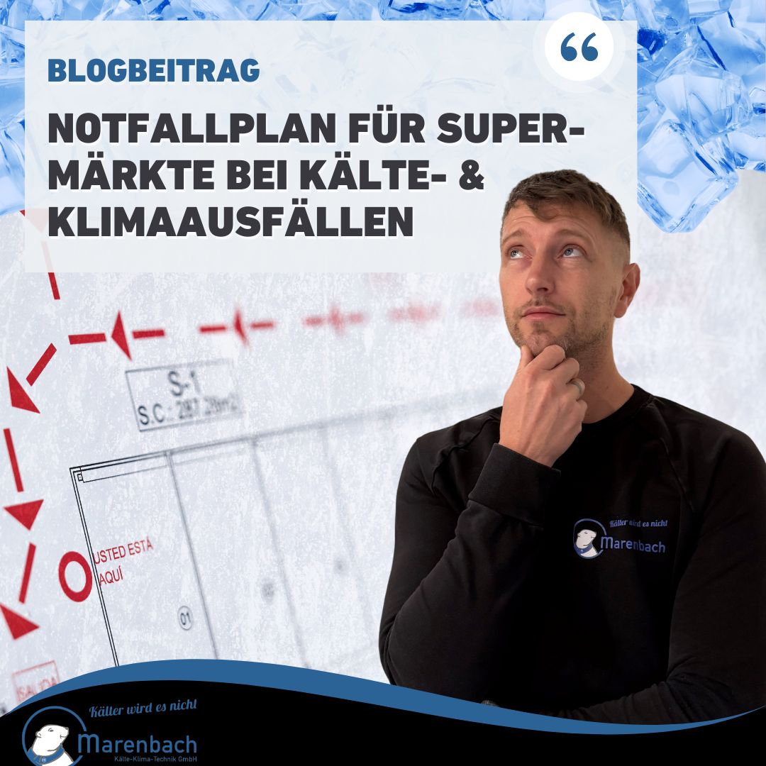 Pascal Marenbach erklärt Notfallplan für Supermärkte So handeln Sie bei Kälte- und Klimaausfällen