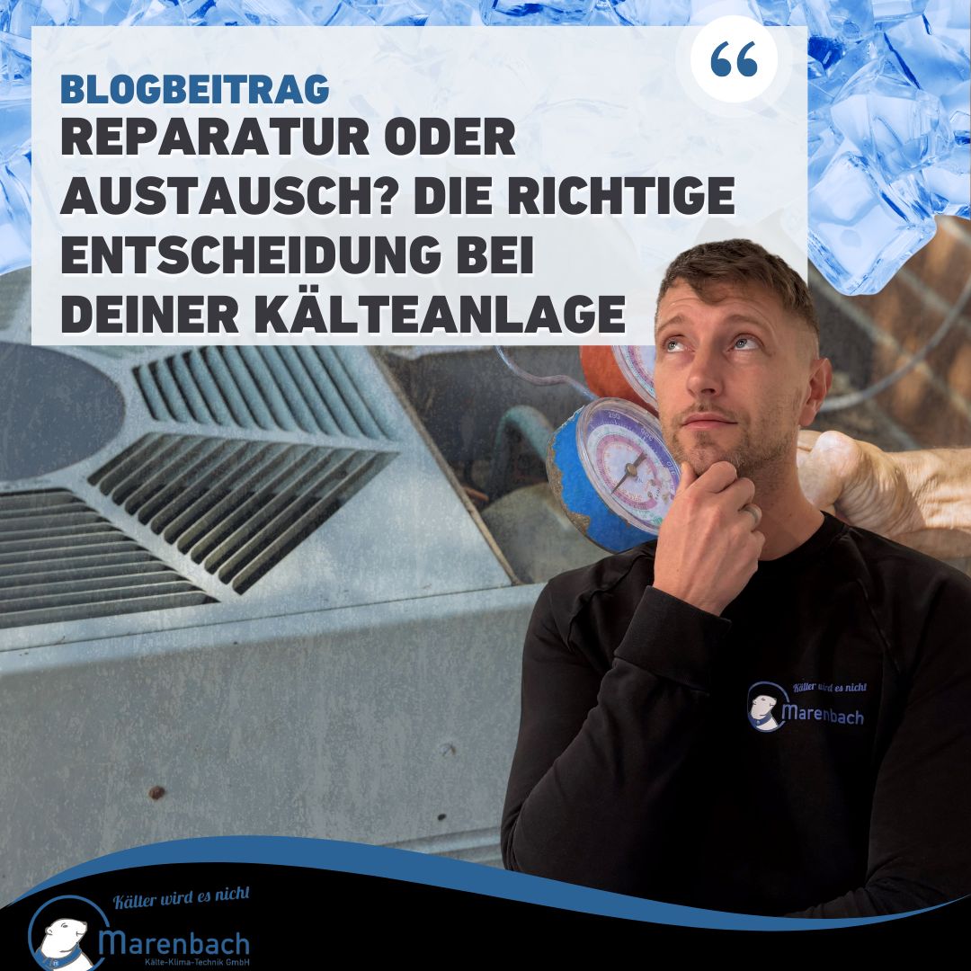 Pascal Marenbach erklärt: Reparatur oder Austausch So treffen Supermärkte die richtige Entscheidung bei ihrer Kälteanlage